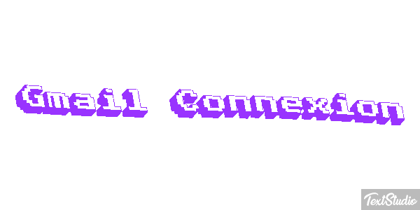 Gmail Connexion Effetto testo