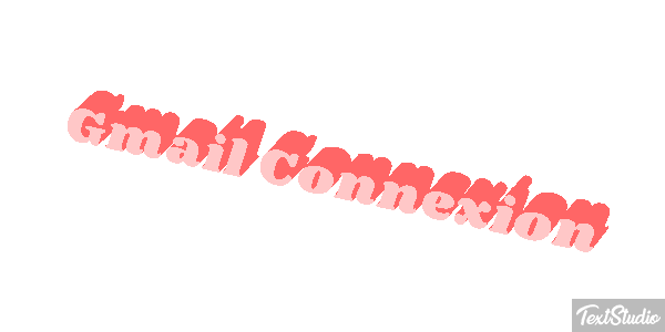 Gmail Connexion Effetto testo
