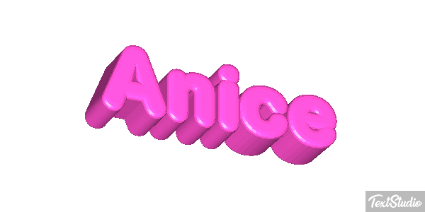 Anice Text effect