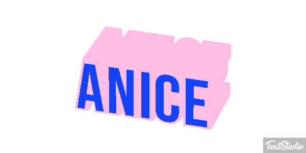 Anice Text effect