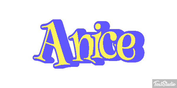 Anice Text effect