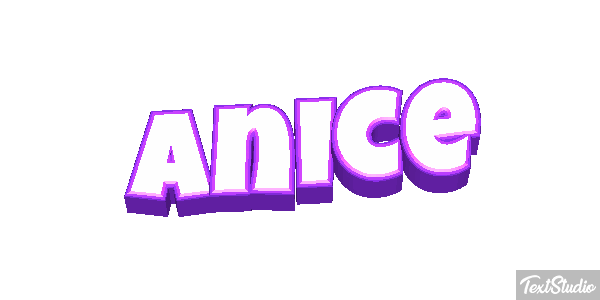 Anice Text effect