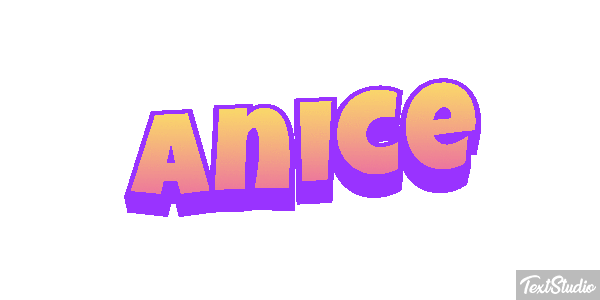 Anice Text effect