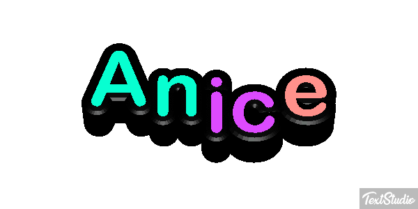 Anice Text effect