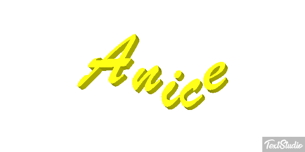 Anice Text effect