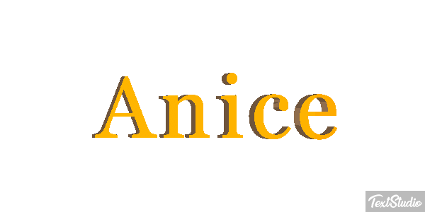 Anice Text effect