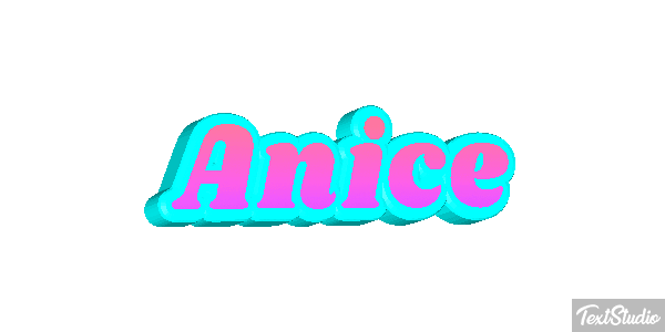 Anice Text effect