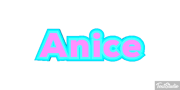 Anice Text effect