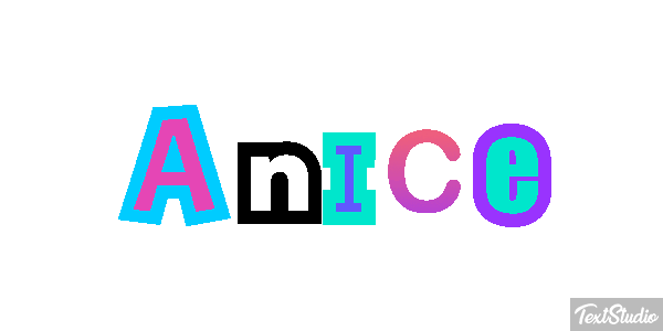 Anice Text effect