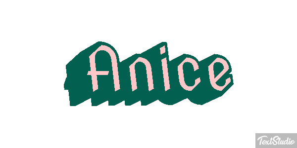 Anice Text effect