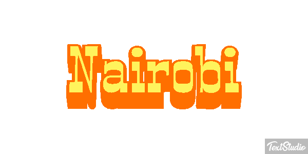 Nairobi Efekt tekstowy