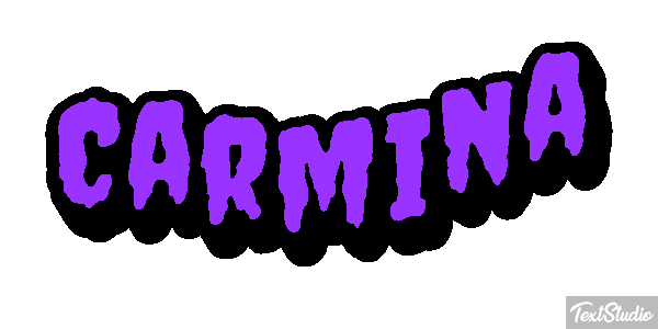 Carmina Text effect