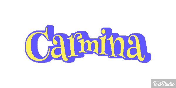 Carmina Text effect