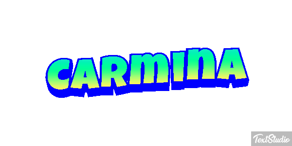 Carmina Text effect