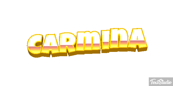 Carmina Text effect