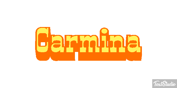 Carmina Text effect