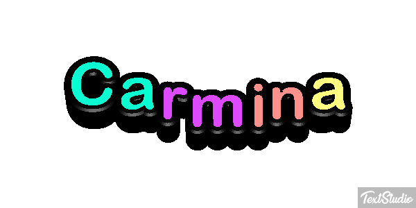 Carmina Text effect