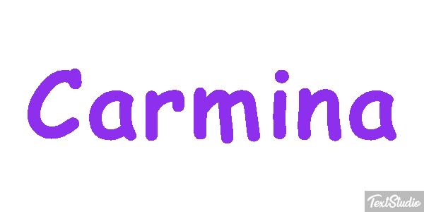 Carmina Text effect