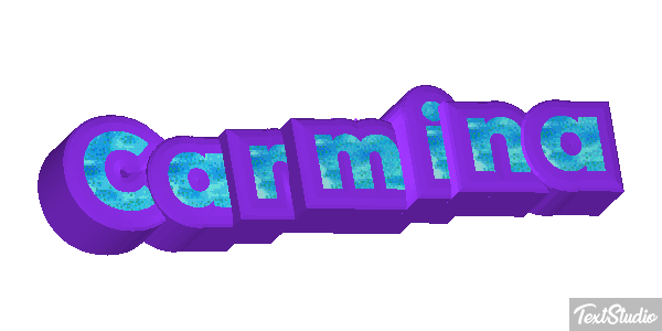 Carmina Text effect