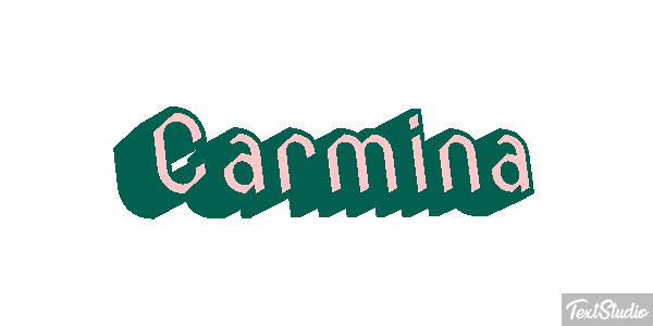 Carmina Text effect