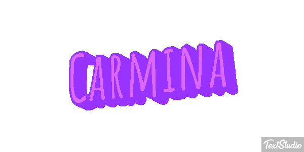Carmina Text effect