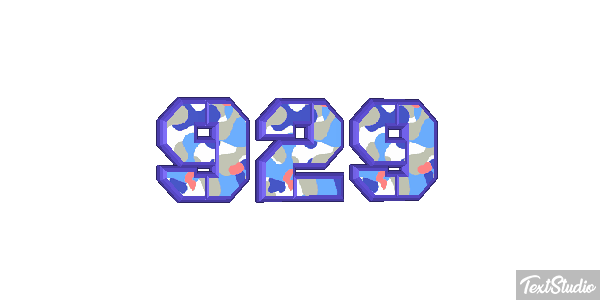 929 Text effect
