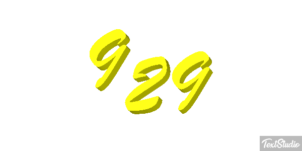929 Text effect