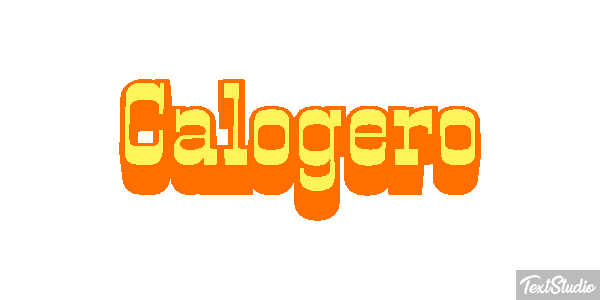 Calogero Effetto testo