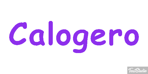 Calogero Effetto testo