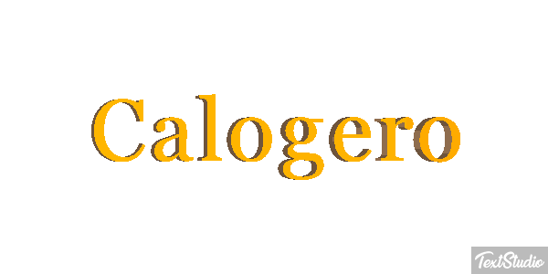 Calogero Effetto testo