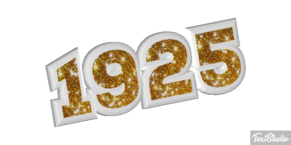 1925 Tekst effect