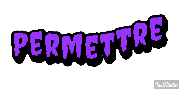 Permettre Effet de texte