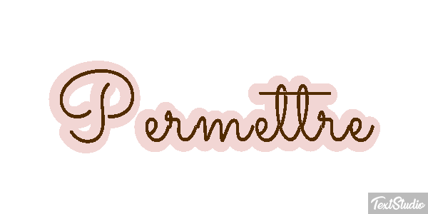 Permettre Effet de texte