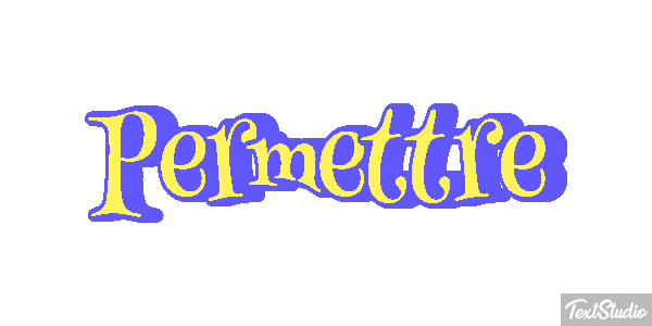 Permettre Effet de texte