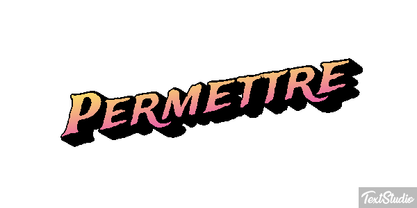Permettre Effet de texte