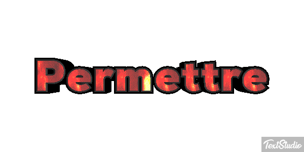 Permettre Effet de texte