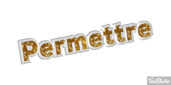 Permettre Effet de texte