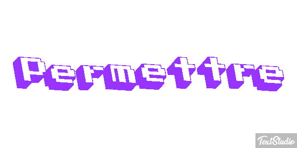 Permettre Effet de texte