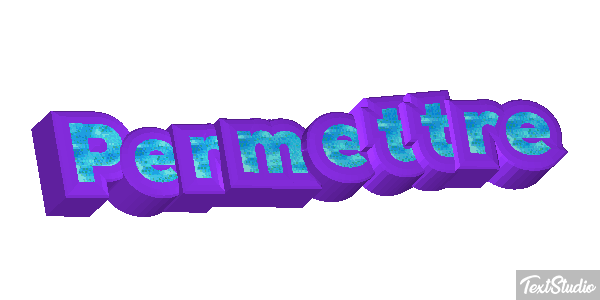 Permettre Effet de texte