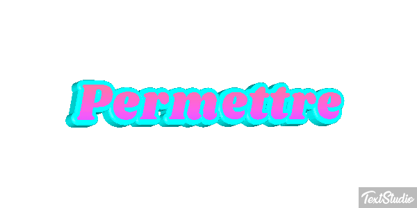 Permettre Effet de texte