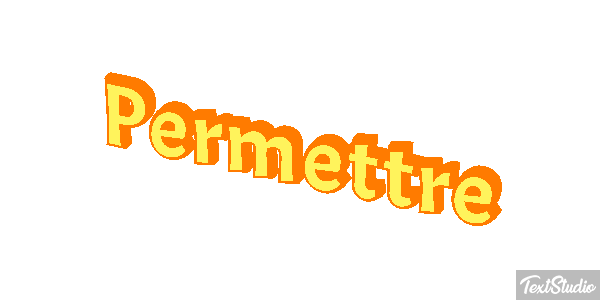 Permettre Effet de texte