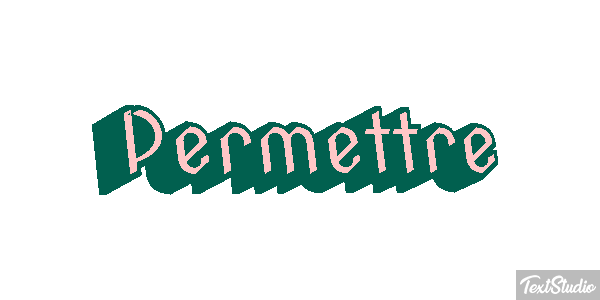 Permettre Effet de texte