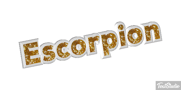 Escorpión Effetto testo