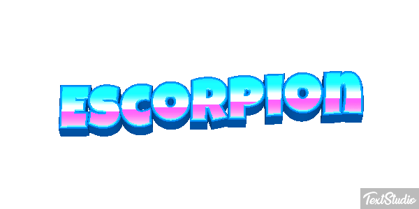 Escorpión Effetto testo