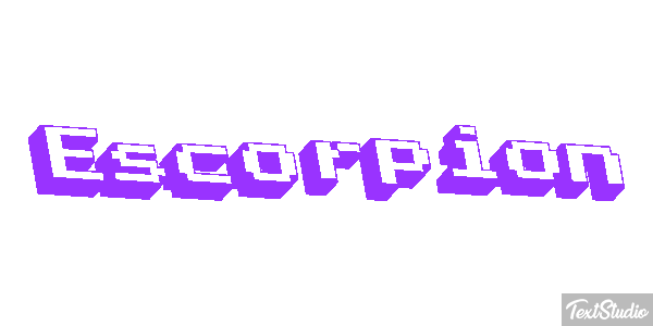 Escorpión Effetto testo
