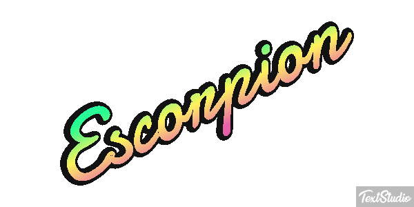 Escorpión Effetto testo