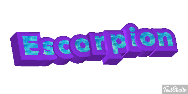 Escorpión Effetto testo