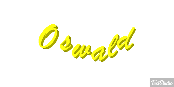 Oswald Текстовый эффект