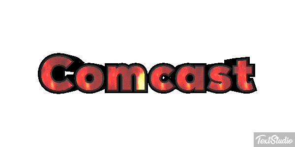 Comcast Tekst effect