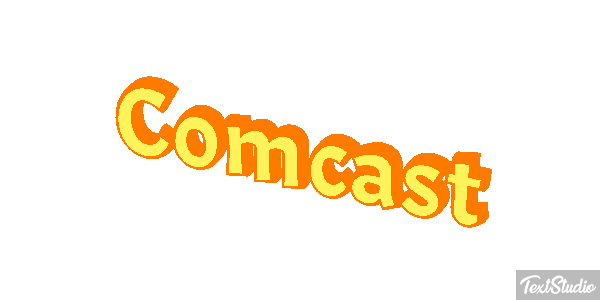Comcast Tekst effect